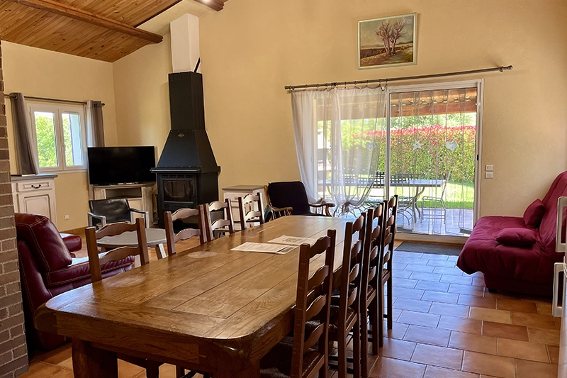 Salle à manger - Gîte la bergerie Salle à manger - Gîte la bergerie